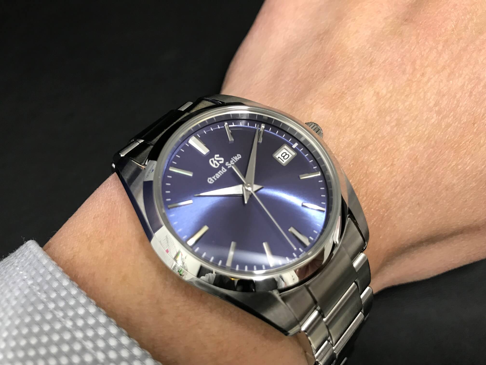 グランドセイコー Grand Seiko SBGX265 ブルー メンズ 腕時計