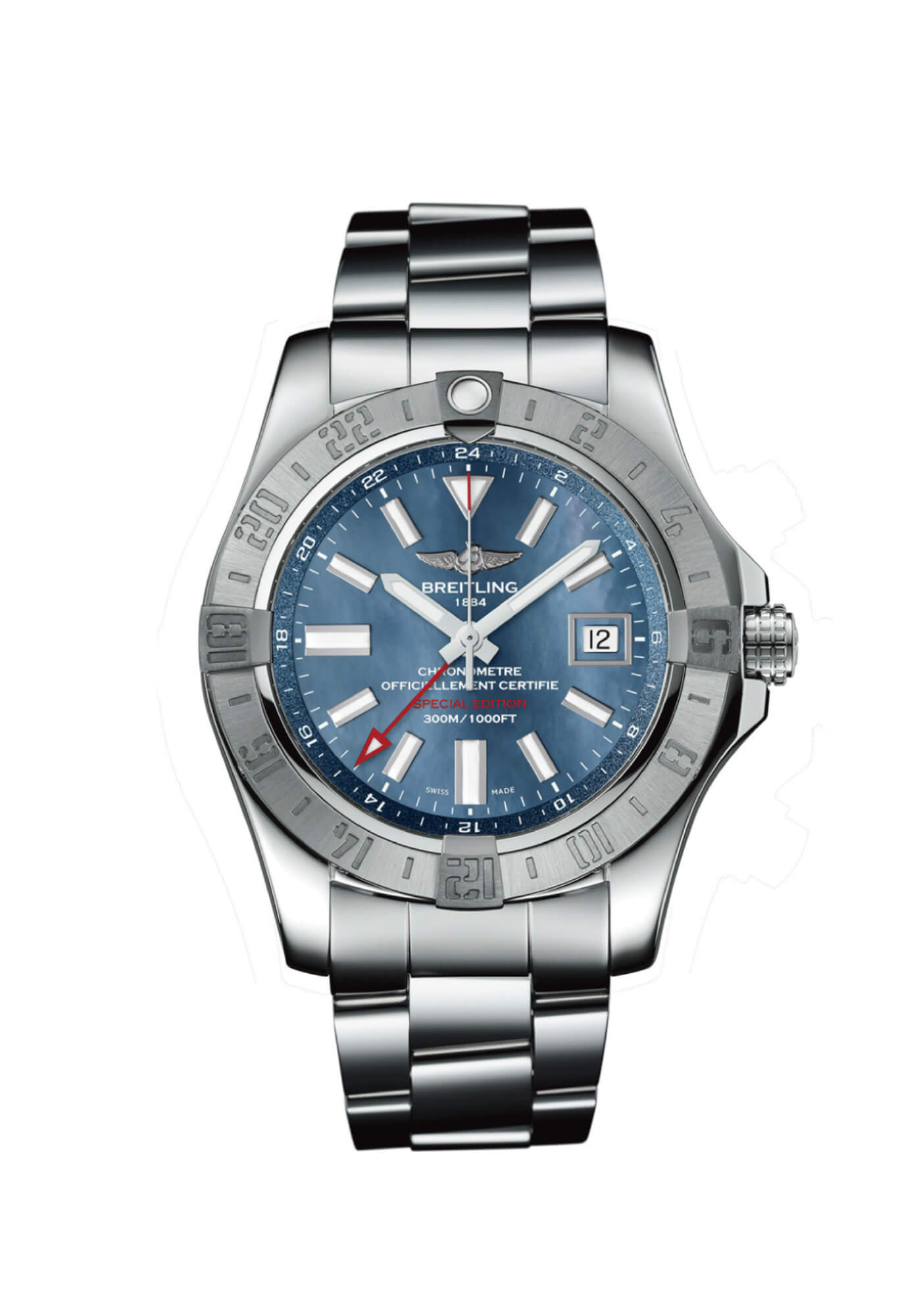 アベンジャーII GMT ブルーマザー・オブ・パール