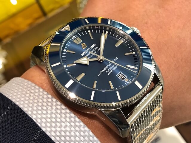 【BREITLING】ブライトリング 腕時計 スーパーオーシャン ヘリテージ B20 AT SS 46mm AB2020 5番7桁 kt06517md