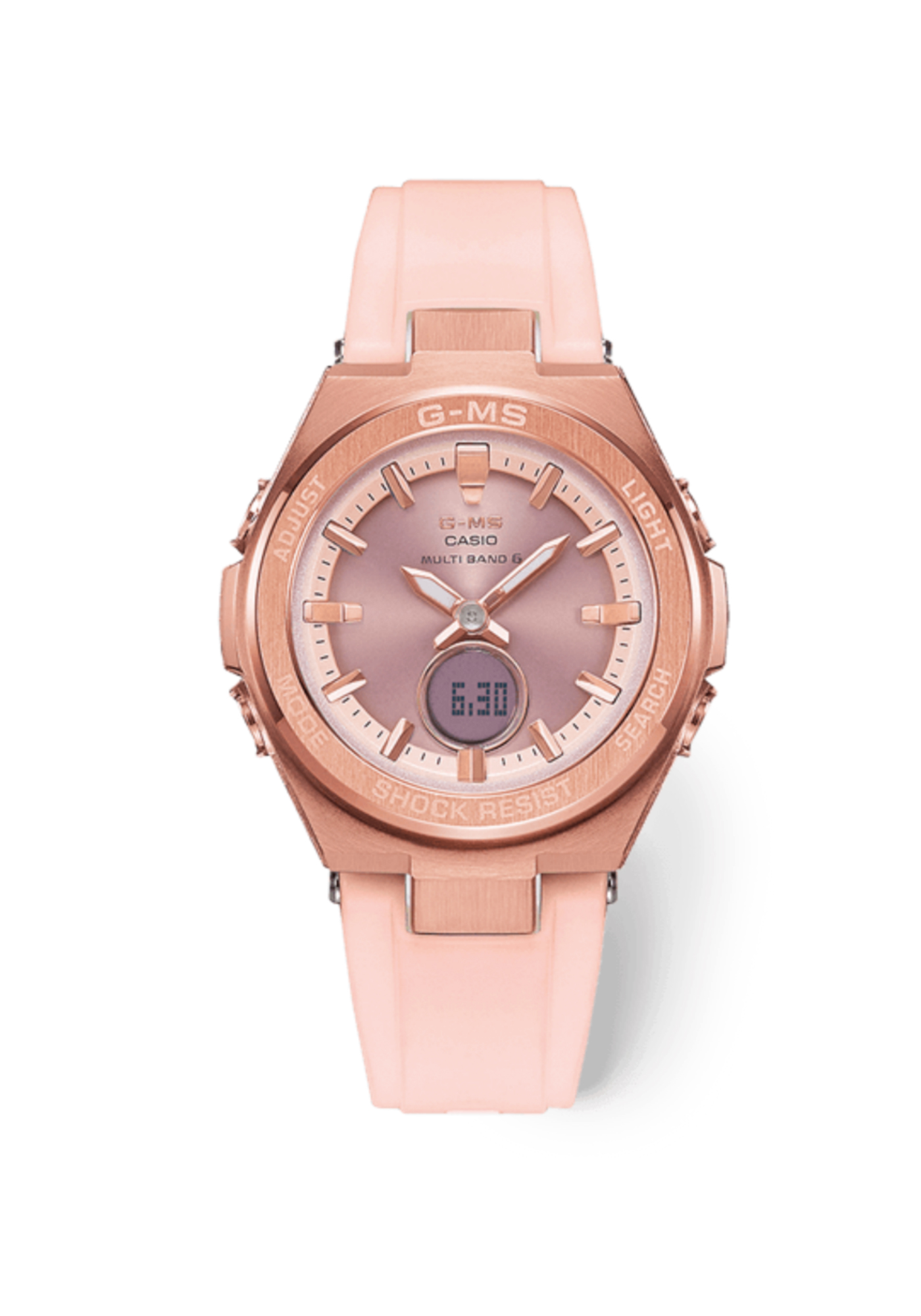 3415 美品 レディース カシオ G-MS MSG-W200G 時計 腕時計(アナログ 