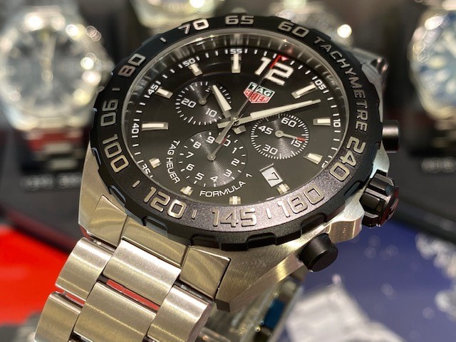 当店6ヶ月保証サイズTAG HEUER フォーミュラー1 クロノグラフ メンズ