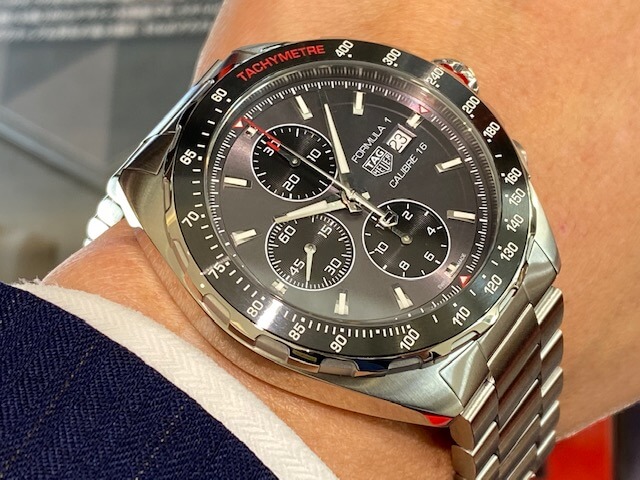 内部点検済 TAG Heuer タグホイヤー フォーミュラ1 キャリバー16 クロノグラフ CAZ2012 BA0876 デイト グレー SS ステンレス セラミック メンズ 自動巻き フォーミュラー1【6ヶ月保証】【腕時計】