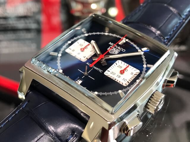 TAG HEUER モナコ キャリバー ホイヤー02 クロノグラフ 未使用品 メンズ 腕時計 メンズ腕時計