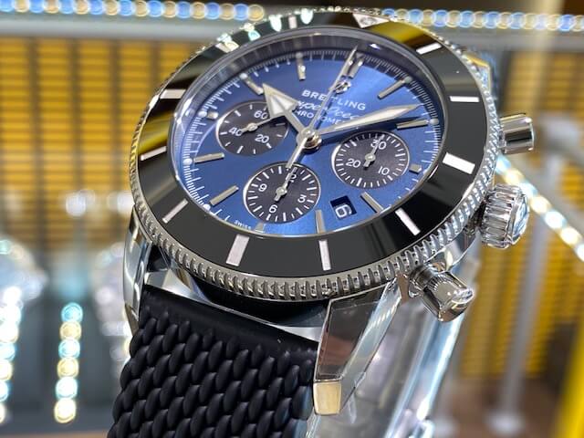 【美品】BREITLING スーパーオーシャン　ヘリテージクロノグラフ