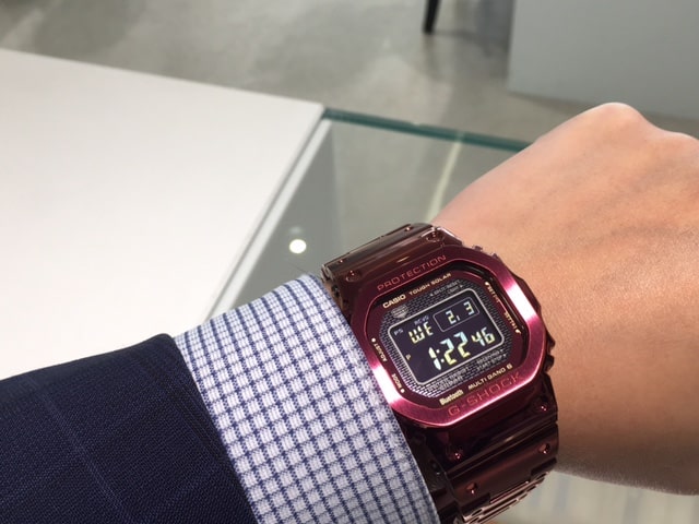 カシオ CASIO G-SHOCK  GMW-B5000RD-4JF