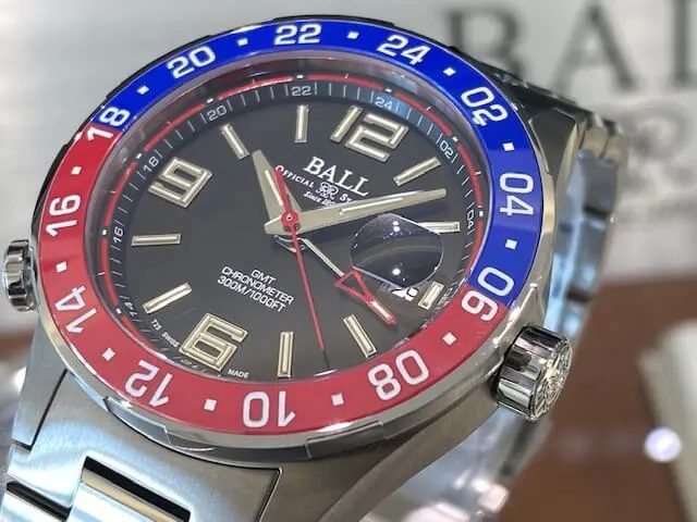 ボールウォッチ BALLWATCH DG3038A ロードマスター パイロット GMT 世界限定1000本 自動巻き メンズ 極美品 箱・保証書付き_769396