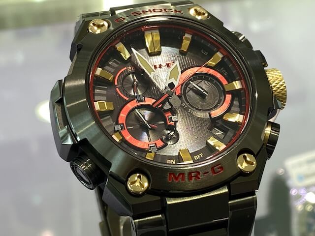 極美品　G-SHOCK　MRG-B2000B-1A4JR　赤備え　CASIO