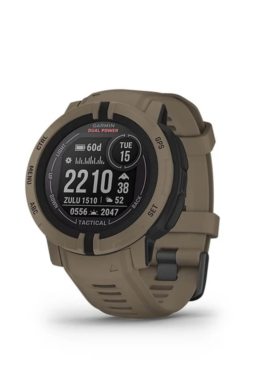 GARMIN Instinct 2 Dual Power Tactical Edition Coyote Tan 010-02627-44