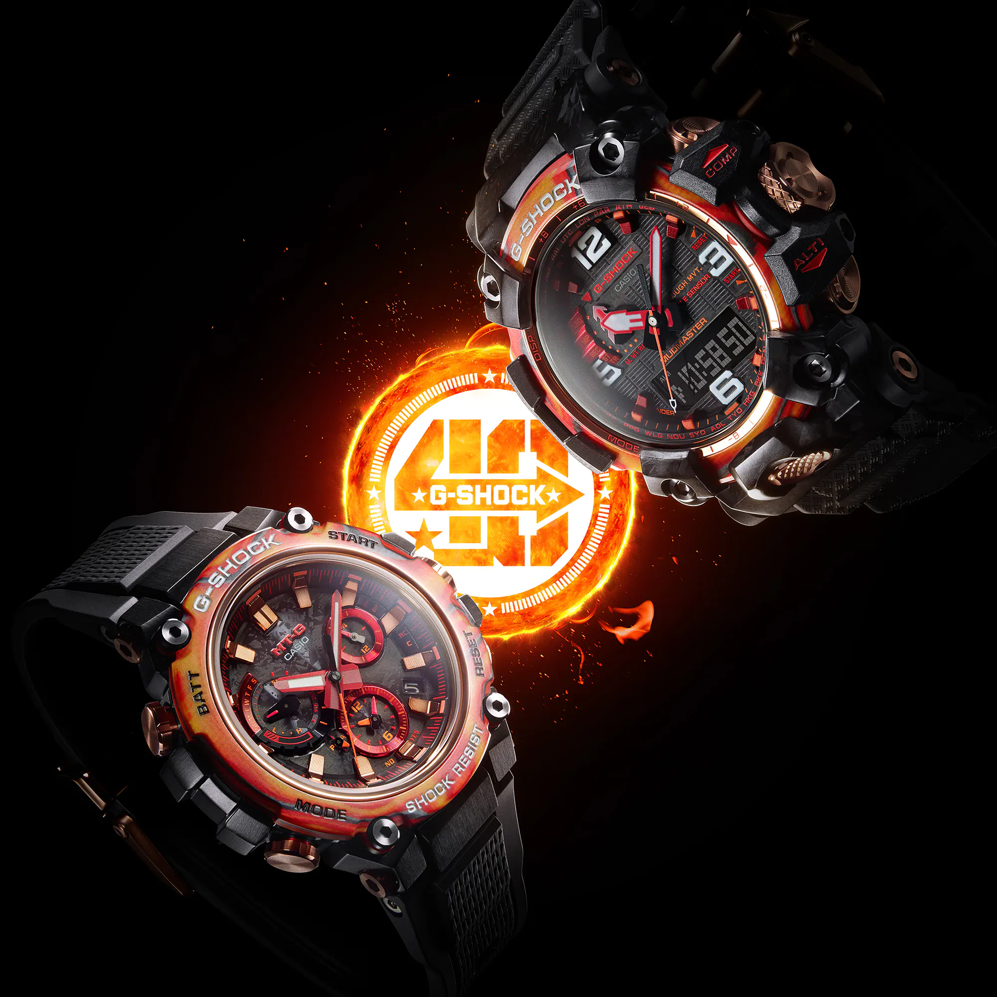 G-SHOCK 40周年記念モデルは“太陽フレア” - 精光堂 -SEIKODO- 輸入時計 ...