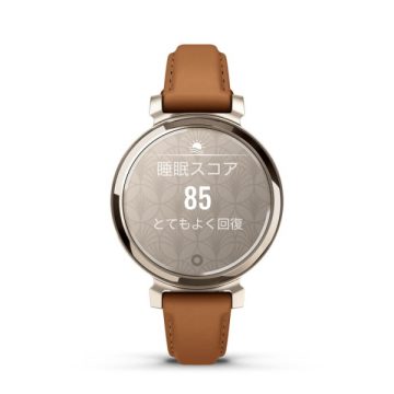 GARMIN Lily 2 Classic Tan Leather / Cream Gold 010-02839-50