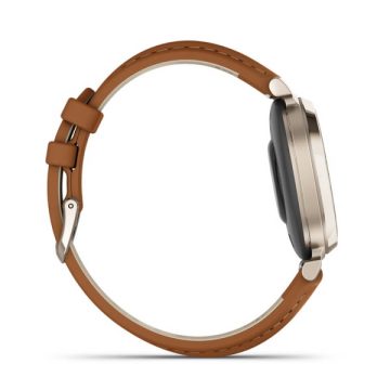 GARMIN Lily 2 Classic Tan Leather / Cream Gold 010-02839-50