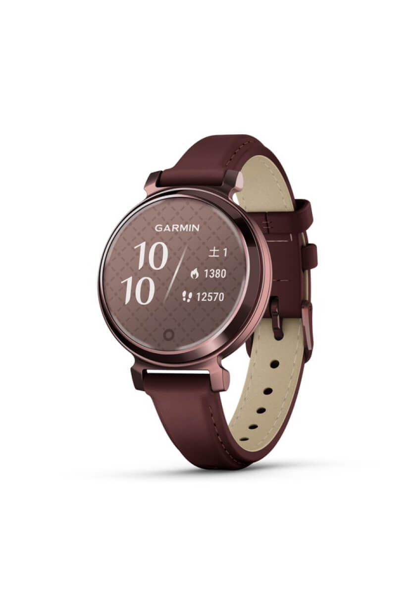 GARMIN Lily 2 Classic Mulberry Leather / Dark Bronze 010-02839-51