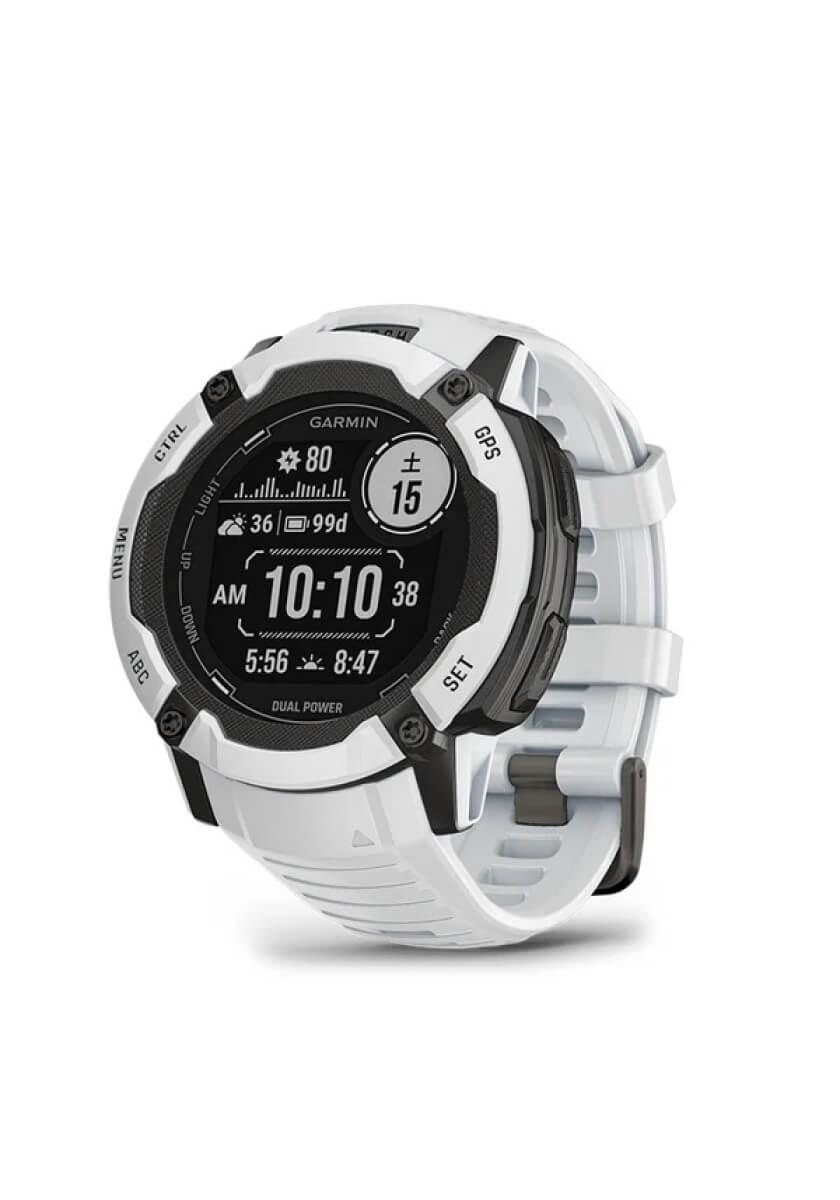 GARMIN Instinct 2X Dual Power Whitestone 010-02805-42