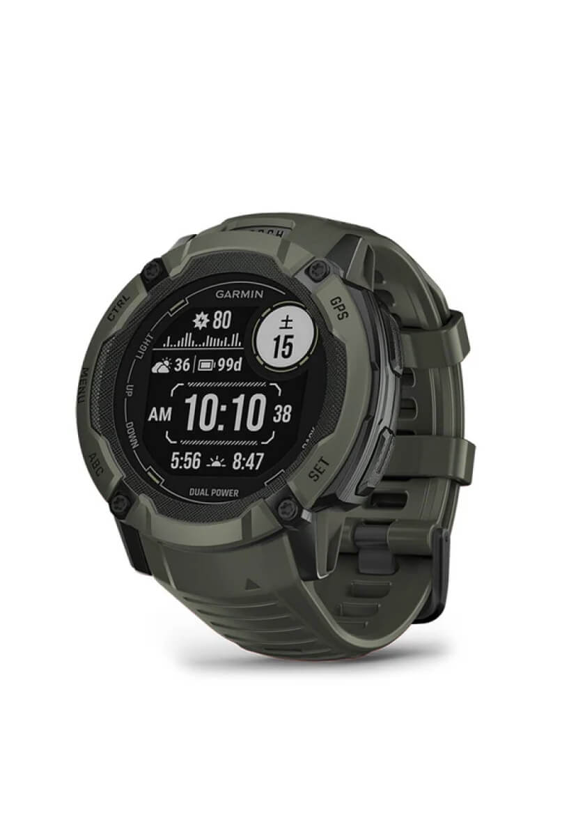 GARMIN Instinct 2X Dual Power Moss 010-02805-52