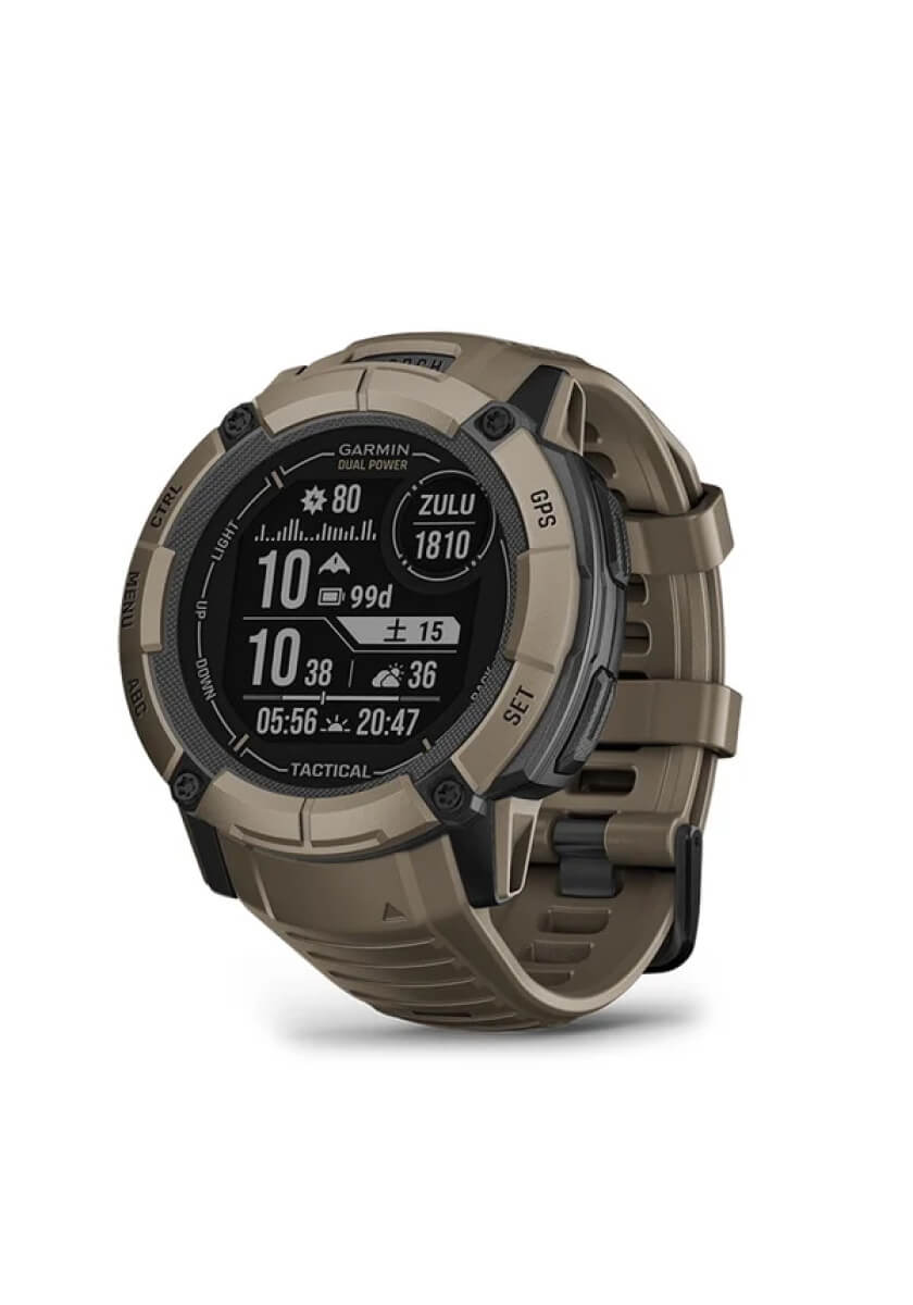 GARMIN Instinct 2X Dual Power Tactical Edition Coyote Tan 010-02805-62