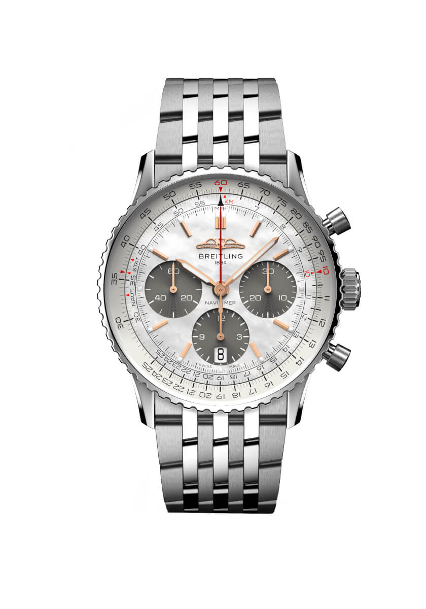 BREITLING ナビタイマー B01 クロノグラフ 41 ジャパン リミテッド AB0139211A1A1