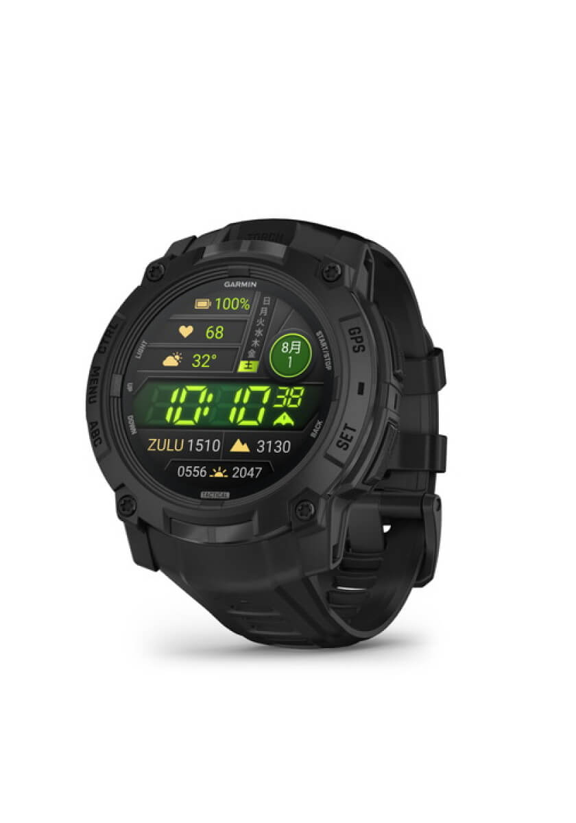 GARMIN Instinct 3 AMOLED 50mm Tactical Edition Black 010-03020-80