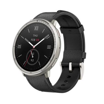 Amazfit Active 2 44mm ブラックレザー SP170073-C225
