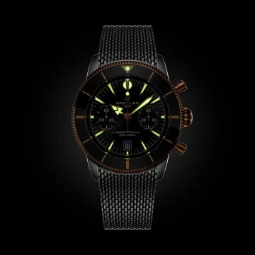 BREITLING スーパーオーシャンヘリテージ B01 クロノグラフ 42 UB0156H11B1A1