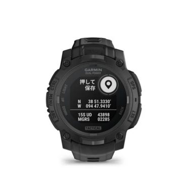 GARMIN Instinct 3 Dual Power 45mm Tactical Edition Black 010-02934-80