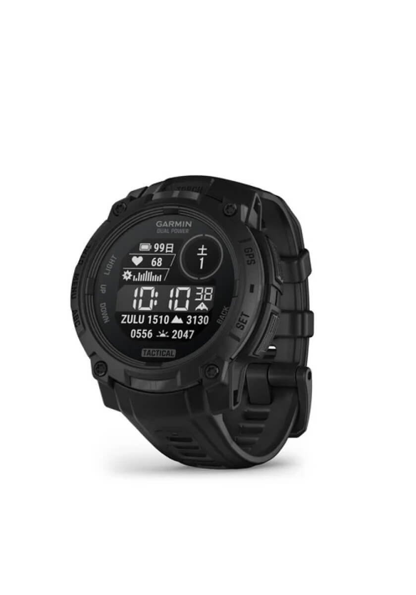 Instinct 3 Dual Power 45mm Tactical Edition Black