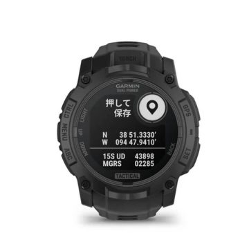 GARMIN Instinct 3 Dual Power 50mm Tactical Edition Black 010-02935-80