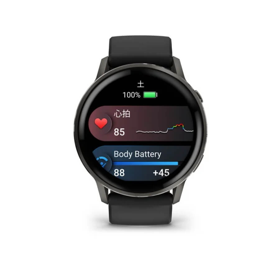GARMIN Venu 4 45mm Slate / Black 010-03014-30