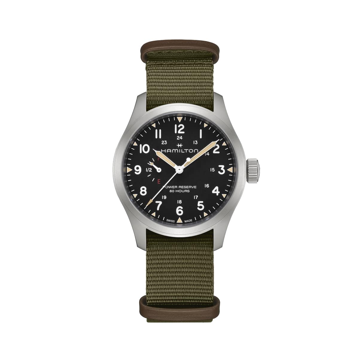 カーキ フィールド メカニカル パワーリザーブ 40MM - 精光堂